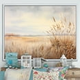 thumbnail image 1 of Designart "Meadow Peacefulness In The Prairie II" Prairies Floater Framed Canvas Art Print, 1 of 5