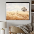 thumbnail image 1 of Designart "Meadow Peacefulness In The Prairie III" Prairies Floater Framed Wall Art Prints, 1 of 5