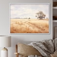 thumbnail image 1 of Designart "Meadow Peacefulness In The Prairie III" Prairies Floater Framed Wall Art Prints, 1 of 5