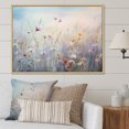 thumbnail image 1 of Designart "Meadow Stroll Among Wildflowers I" Wildflowers Floater Framed Canvas Wall Art, 1 of 5