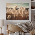 thumbnail image 1 of Designart "Meadows of White Pampas Grass I" Floral Print on Natural Pine Wood, 1 of 5
