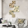 thumbnail image 1 of Designart "Medallions Of Vintage Lace" Floral Wall Art Set Of 5 - White Cottage For Bedroom Wall Art Set, 1 of 6