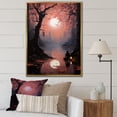 thumbnail image 1 of Designart "Meditation Pose in Divine Sanctuary III" Spiritual Framed Wall Art - Global Pink Meditation Entryway Framed Wall Art, 1 of 6