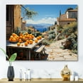 thumbnail image 1 of Designart "Mediterranean Bliss in Provence French Paradise I" French Canvas Wall Art, 1 of 5