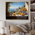 thumbnail image 1 of Designart "Mediterranean Bliss in Provence French Paradise II" French Floater Framed Canvas Print, 1 of 7