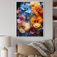 thumbnail image 1 of Designart "Medley Of Vibrant Pansies II" Pansies Floater Framed Canvas Prints, 1 of 5