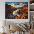 thumbnail image 1 of Designart "Melodic Canyons I" Landscapes Canvas Wall Art, 1 of 5