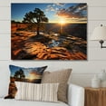 thumbnail image 1 of Designart "Melodic Canyons II" Landscapes Canvas Print, 1 of 5