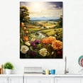 thumbnail image 1 of Designart "Melodic Vegetable Valley" Vegetables Wall Decor, 1 of 7
