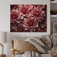thumbnail image 1 of Designart "Mesmerizing Pink Mums II" Floral Print on Natural Pine Wood, 1 of 5