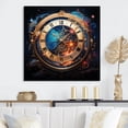 thumbnail image 1 of Designart "Metaphysical Horology in a Watch" Fashion Metal Wall Art Prints, 1 of 1