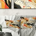thumbnail image 1 of Designart "Metropolitan Color Fusion I" Geometric Printed Throw Pillow, 1 of 5