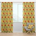 thumbnail image 1 of Designart 'Mexican Girl Pattern' Tropical Blackout Curtain Panel, 1 of 4