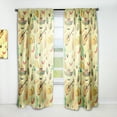 thumbnail image 1 of Designart 'Mexican Music Pattern Illustration' Tropical Curtain Panel, 1 of 5