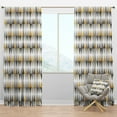 thumbnail image 1 of Designart Mid-Century Blackout Curtain, 1 of 4
