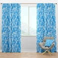 thumbnail image 1 of Designart Mid-Century Blackout Curtain, 1 of 4