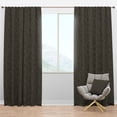 thumbnail image 1 of Designart Mid-Century Blackout Curtain, 1 of 4