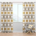 thumbnail image 1 of Designart Mid-Century Blackout Curtain, 1 of 4
