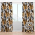 thumbnail image 1 of Designart Mid-Century Blackout Curtain, 1 of 4