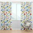 thumbnail image 1 of Designart Mid-Century Blackout Curtain, 1 of 4