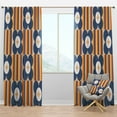 thumbnail image 1 of Designart Mid-Century Blackout Curtain, 1 of 4