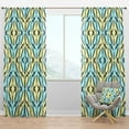 thumbnail image 1 of Designart Mid-Century Blackout Curtain, 1 of 4