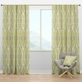 thumbnail image 1 of Designart Mid-Century Blackout Curtain, 1 of 4