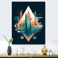 thumbnail image 1 of Designart "Mid Century Minimalistic Approach I" Minimalism Canvas Wall Art, 1 of 5