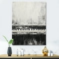 thumbnail image 1 of Designart "Midnight Serenade Of Piano Keys" Music Canvas Art Print, 1 of 7