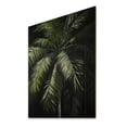 thumbnail image 1 of Designart "Minimalims Palm Trees Green VIII" Floral Print on Natural Pine Wood, 1 of 5
