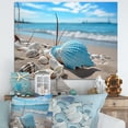 thumbnail image 1 of Designart "Minimalism Beachside Calm II" Nautical & Beach Wall Decor, 1 of 5