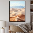 thumbnail image 1 of Designart "Minimalism Embrace Of Desert Dreams I" Minimalism Floater Framed Wall Decor, 1 of 5
