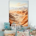thumbnail image 1 of Designart "Minimalism Embrace Of Desert Dreams" Minimalism Floater Framed Canvas Prints, 1 of 5