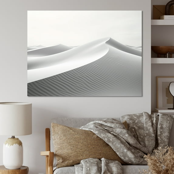 Designart "Minimalism: Eternal Desert Dreams I" Minimalism Wall Art Living Room