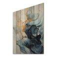 thumbnail image 1 of Designart "Minimalism Serenity In Flow" Minimalism Print on Natural Pine Wood, 1 of 5