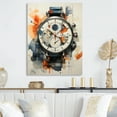 thumbnail image 1 of Designart "Minimalist Beige Watch I" Fashion Metal Wall Art Prints, 1 of 5