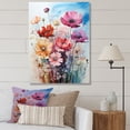 thumbnail image 1 of Designart "Minimalist Charm In The Floral Meadow" Meadow Canvas Prints, 1 of 7
