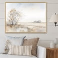 thumbnail image 1 of Designart "Minimalist Countryside Scenery II" Countryside Floater Framed Wall Art Prints, 1 of 5