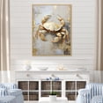 thumbnail image 1 of Designart "Minimalist Crab Artwork" Crab Floater Framed Wall Decor, 1 of 5