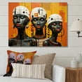 thumbnail image 1 of Designart "Minimalist Depiction Of African Tribal Women II" African Tribes Canvas Prints, 1 of 7
