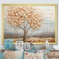 thumbnail image 1 of Designart "Minimalist Elegance American Basswood III" Landscapes Framed Wall Art Decor - Country White Tree Bedroom Framed Canvas Wall Art, 1 of 6