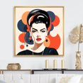 Designart "Minimalist Fashion Portrait Frida's Essence I" Fashion