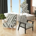 thumbnail image 1 of Designart "Minimalist Graphics II" Upholstered Transitional Accent Chair - Arm Chair, 1 of 5