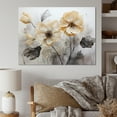 thumbnail image 1 of Designart "Minimalist Morning Glory Beauty" Morning Glory Wall Art Living Room, 1 of 7