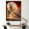 thumbnail image 1 of Designart "Minimalist Scenery Of Concert Halls" Concert Halls Canvas Art Print, 1 of 7