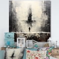 thumbnail image 1 of Designart "Minimalistic Black And White Yoga Asana I" Yoga Wall Art Prints, 1 of 7