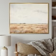 thumbnail image 1 of Designart "Minimalistic Breeze In Scenic Prairies" Prairies Floater Framed Wall Art Prints, 1 of 5