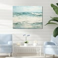 thumbnail image 1 of Designart "Minimalistic Horizon Of The Waves I" Coastal Ocean Wall Art Prints, 1 of 7