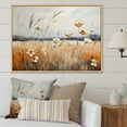 thumbnail image 1 of Designart "Minimalistic Infinite Fields Of Prairies III" Prairies Floater Framed Wall Decor, 1 of 5