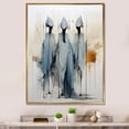 thumbnail image 1 of Designart "Minimalistic Witchcraft I" Witches Floater Framed Canvas Art Print, 1 of 5